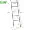 Blanket Ladder Towel Ladder for Bathroom Blanket Rack for Living Room Bathroom Laundry Room Black